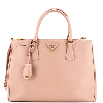 Prada Galleria Double Zip Tote Saffiano Leather Large