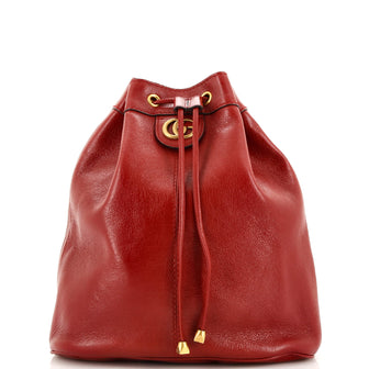 Gucci RE(BELLE) Bucket Backpack Leather
