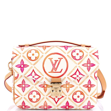 Louis Vuitton Pochette Metis Monogram Tile Canvas MM