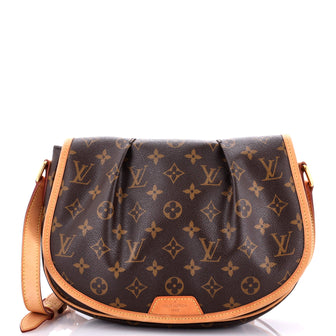 Louis Vuitton Menilmontant Handbag Monogram Canvas PM