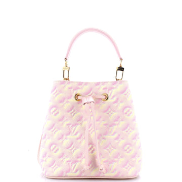 Louis Vuitton NeoNoe Handbag Stardust Monogram Empreinte Leather BB