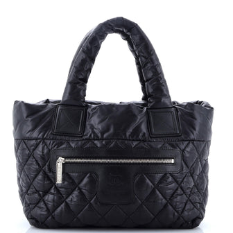 Chanel Coco Cocoon Reversible Tote Quilted Nylon Small