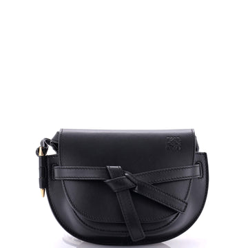 Loewe Gate Dual Shoulder Bag Leather Mini