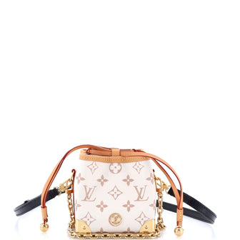 Louis Vuitton Noe Purse LV Charms Monogram Dune Canvas