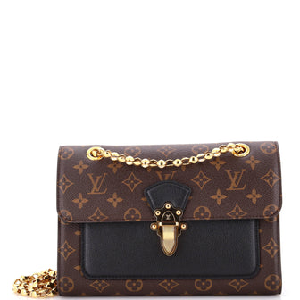 Louis Vuitton Victoire Handbag Monogram Canvas and Leather