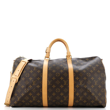 Louis Vuitton Keepall Bandouliere Bag Monogram Canvas 50