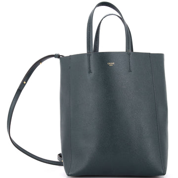 Celine Vertical Cabas Tote Grained Calfskin Small