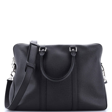 Louis Vuitton Porte-Documents Voyage Briefcase Taiga Leather PM