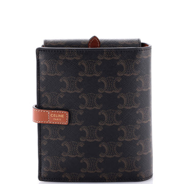 Celine Travel Kit Triomphe Coated Canvas