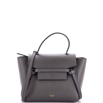 Celine Belt Bag Textured Leather Nano