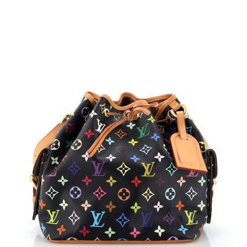 Louis Vuitton Petit Noe Handbag Monogram Multicolor
