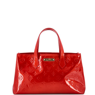 Louis Vuitton Wilshire Handbag Monogram Vernis PM
