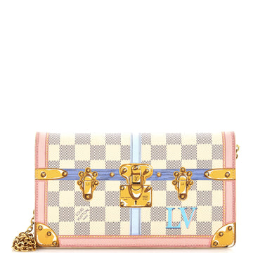 Louis Vuitton Weekend Pochette Limited Edition Damier Summer Trunks