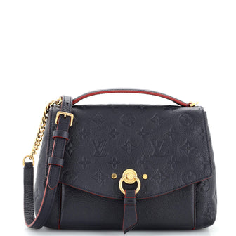 Louis Vuitton Blanche Handbag Monogram Empreinte Leather BB