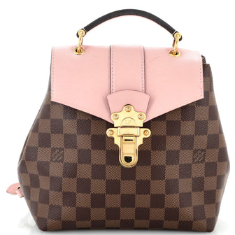 Louis Vuitton Clapton Backpack Damier and Leather