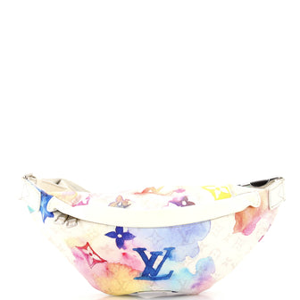 Louis Vuitton Discovery Bumbag Limited Edition Monogram Watercolor Canvas PM