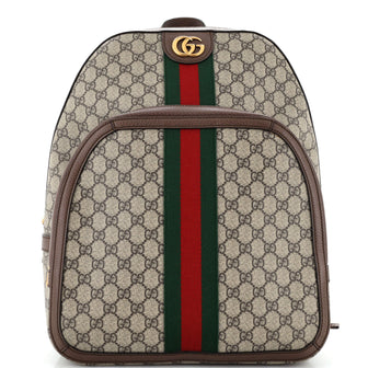 Gucci Ophidia Backpack GG Coated Canvas Medium