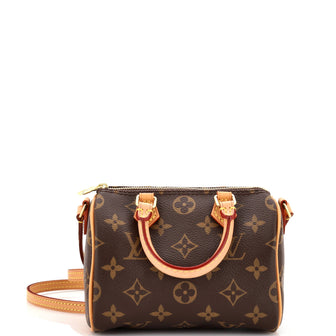 Louis Vuitton Speedy Bandouliere Bag Monogram Canvas Nano