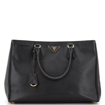 Prada Lux Open Tote Saffiano Leather North South