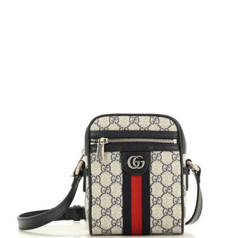 Gucci Ophidia Messenger Bag GG Coated Canvas Mini