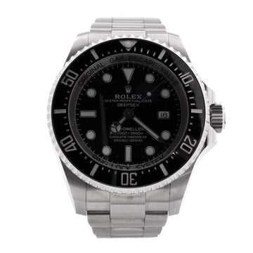 Rolex Oyster Perpetual Deepsea Sea-Dweller Automatic Watch Stainless Steel and Cerachrom 44