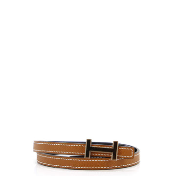 Hermes Focus Reversible Belt Leather Thin