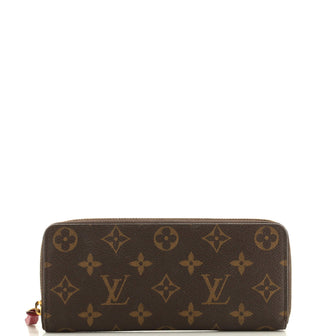 Louis Vuitton Clemence Wallet Monogram Canvas