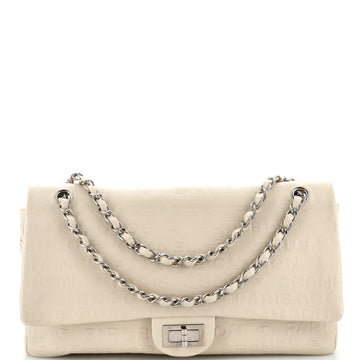 Chanel Unlimited Reissue 2.55 Flap Bag Embossed Leather Maxi