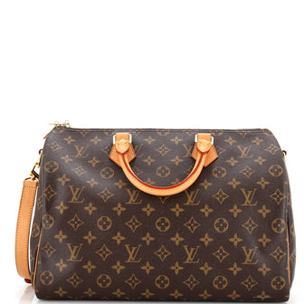 Louis Vuitton Speedy Bandouliere Bag Monogram Canvas 35