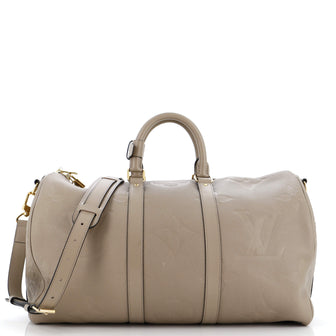 Louis Vuitton Keepall Bandouliere Bag Monogram Empreinte Giant 45