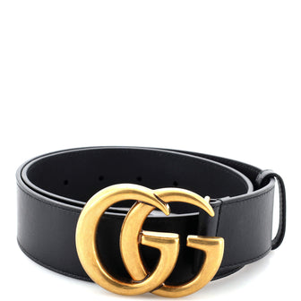Gucci GG Marmont Belt Leather Wide