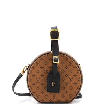 Louis Vuitton Petite Boite Chapeau Bag Reverse Monogram Canvas
