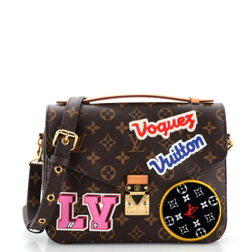 Louis Vuitton Pochette Metis Limited Edition Patches Monogram Canvas