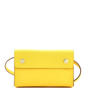 Hermes Double Snap Pochette Crossbody Epsom