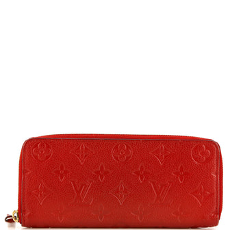 Louis Vuitton Zippy Wallet Monogram Empreinte Leather