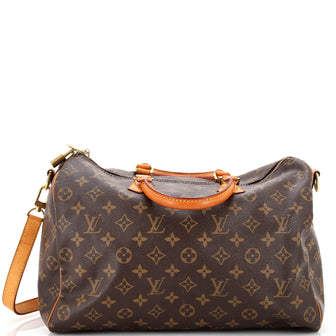 Louis Vuitton Speedy Bandouliere Bag Monogram Canvas 35