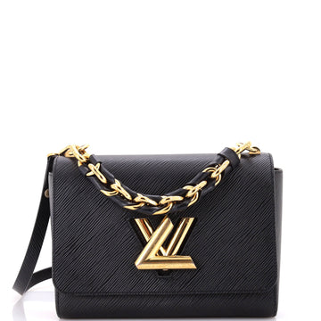 Louis Vuitton Braided Handle Twist Bag Epi Leather MM
