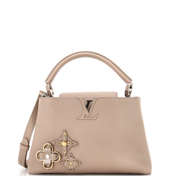 Louis Vuitton Capucines Bag Leather with Embellished Detail PM
