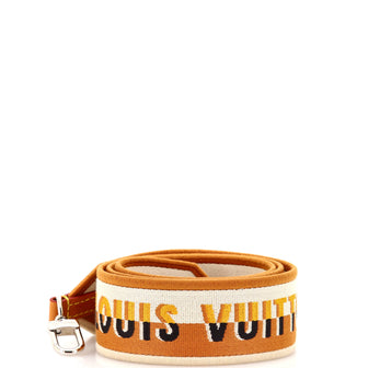 Louis Vuitton Logo Shoulder Strap Jacquard Wide