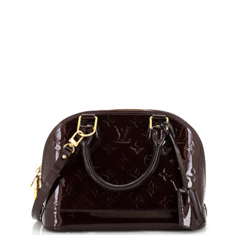 Louis Vuitton Alma Handbag Monogram Vernis BB