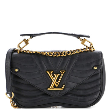 Louis Vuitton New Wave Chain Bag Quilted Leather MM