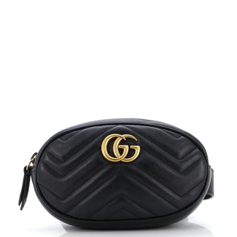 Gucci GG Marmont Belt Bag Matelasse Leather