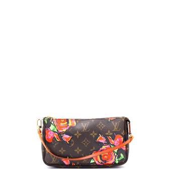 Louis Vuitton Pochette Accessoires Limited Edition Monogram Roses