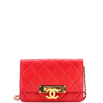 Chanel Golden Class Wallet on Chain Quilted Lambskin