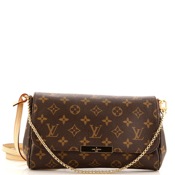 Louis Vuitton Favorite Handbag Monogram Canvas MM