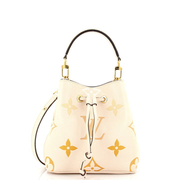 Louis Vuitton NeoNoe Handbag By The Pool Monogram Empreinte Giant BB