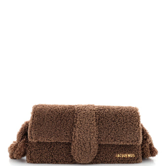 Jacquemus Le Bambidou Flap Bag Shearling