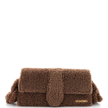 Jacquemus Le Bambidou Flap Bag Shearling