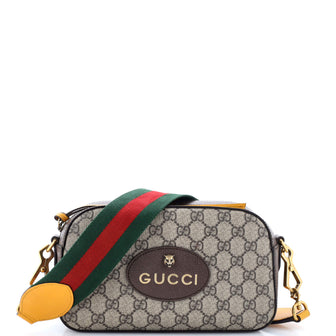 Gucci Neo Vintage Camera Messenger Bag GG Coated Canvas