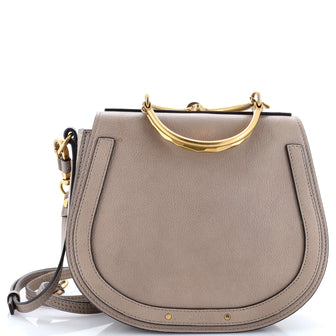 Chloe Nile Crossbody Bag Leather Medium